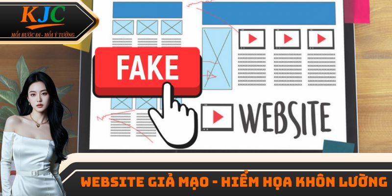 website giả mạo